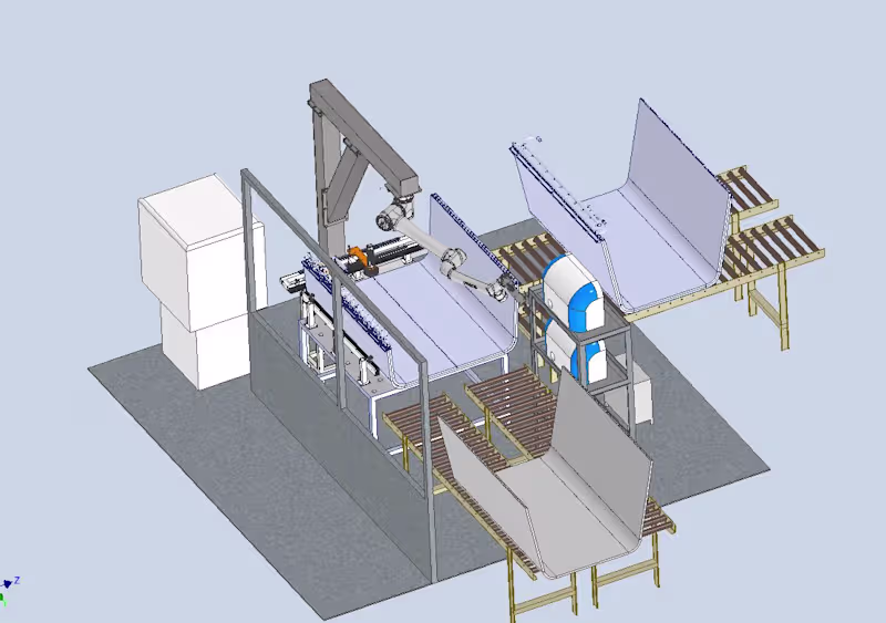 Cover image for Cobot Inspection Cell | Industrial