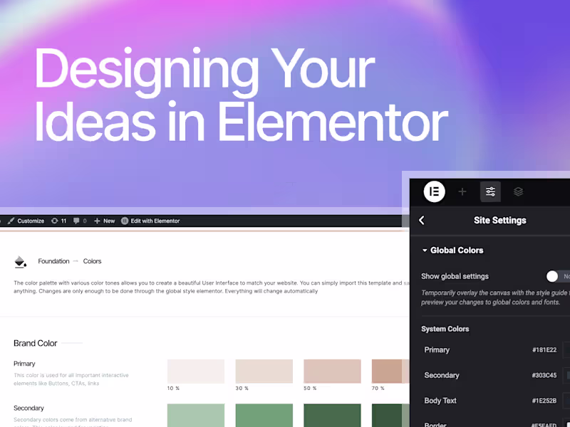 Cover image for Convert Your Figma Designs to Elementor WordPress Sites