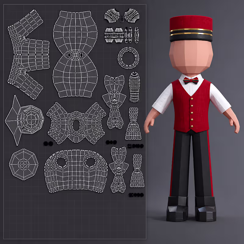 Cover image for You will get UV Unwrap and Retopo of 3d model within 24hrs