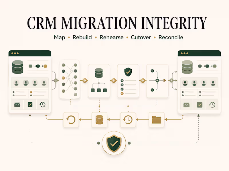 Cover image for CRM Migration Mapping & Cutover Blueprint