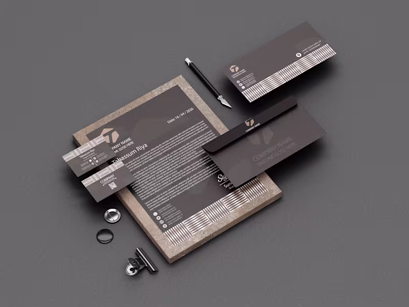 Cover image for Modern Corporate Stationery Design