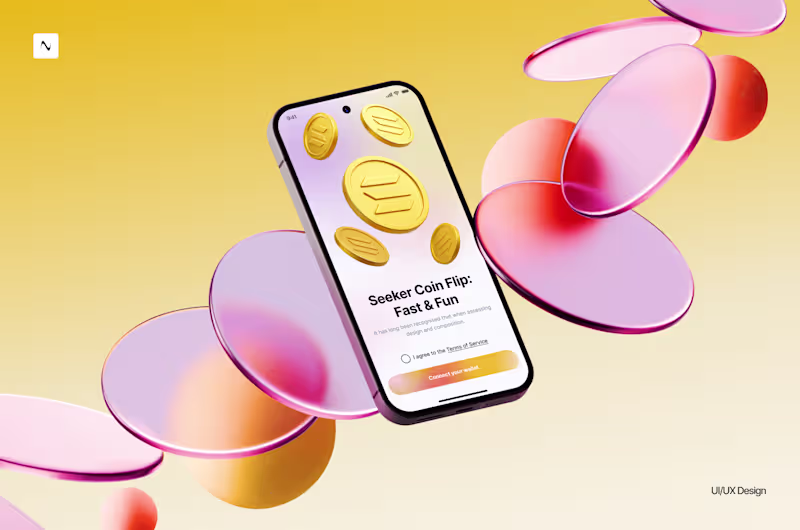 Cover image for Mobile App UX & UI Design - Solana-Native Web3 Mob