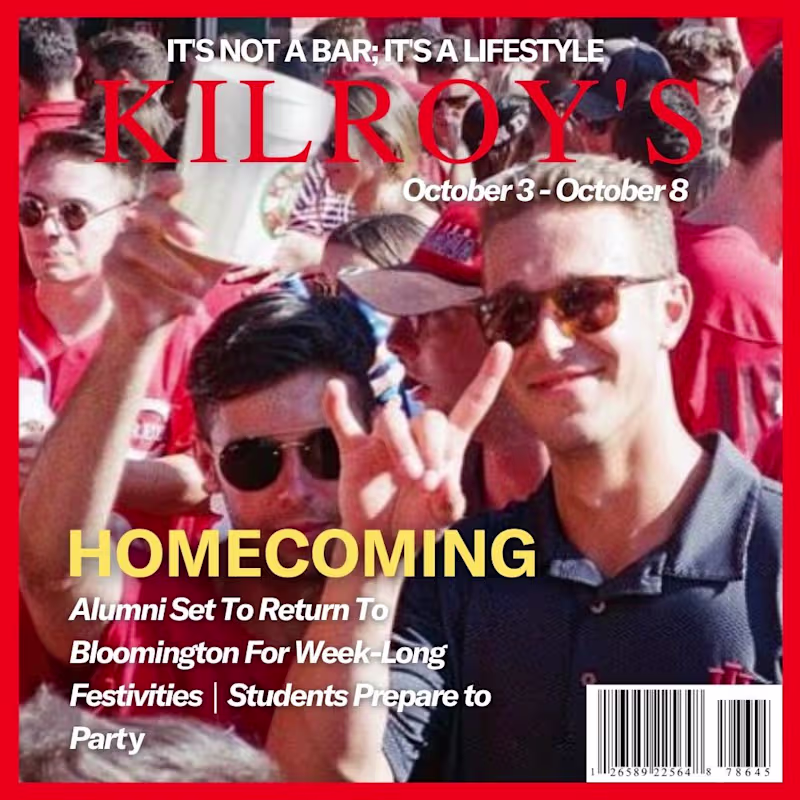 Cover image for Homecoming Hooked: Vintage Ads Reimagined Kilroy's HOCO Week