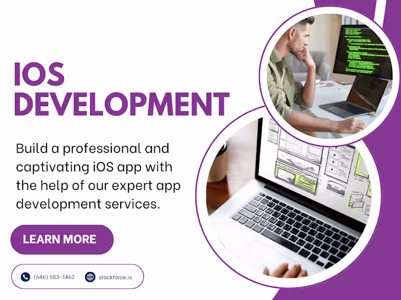 Cover image for iOS App development