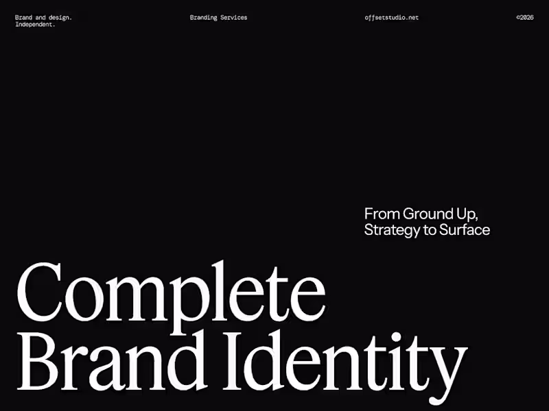 Cover image for Brand Identity