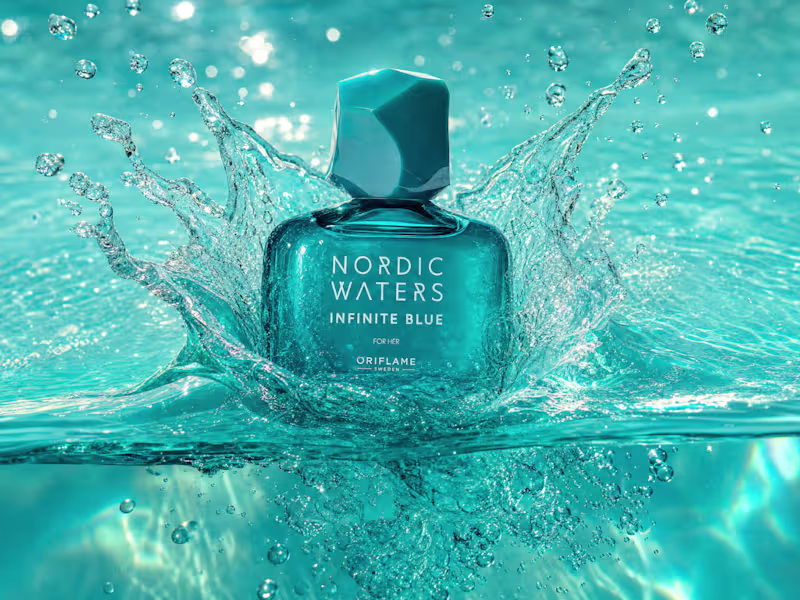 Cover image for Nordic Waters Infinite Blue for Her