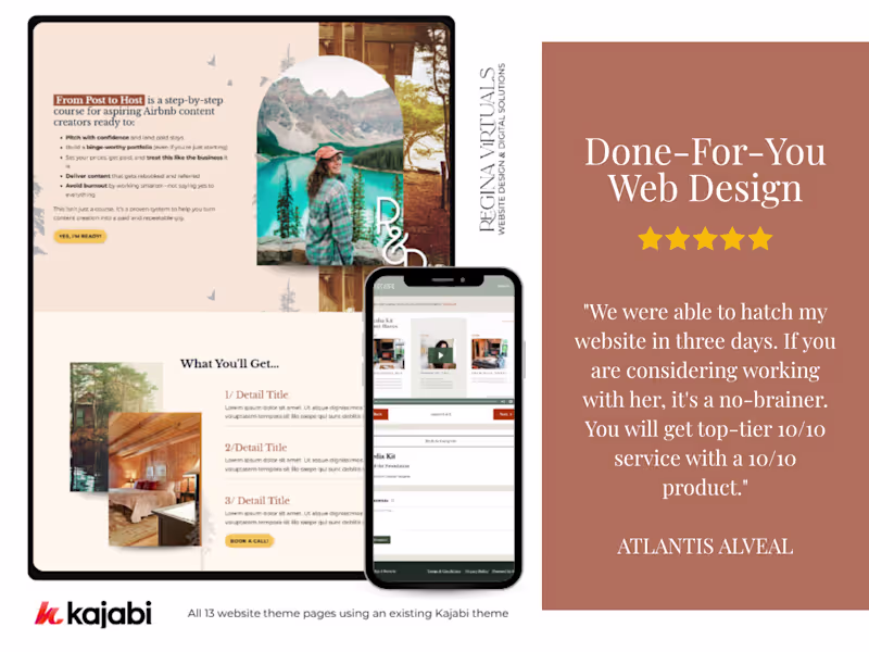 Cover image for Done-For-You Web Design