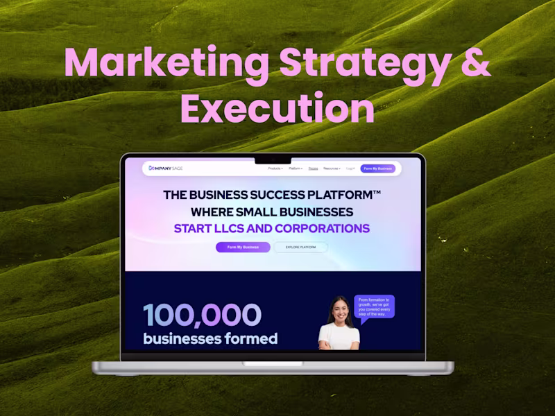 Cover image for Marketing Strategy & Execution Retainer