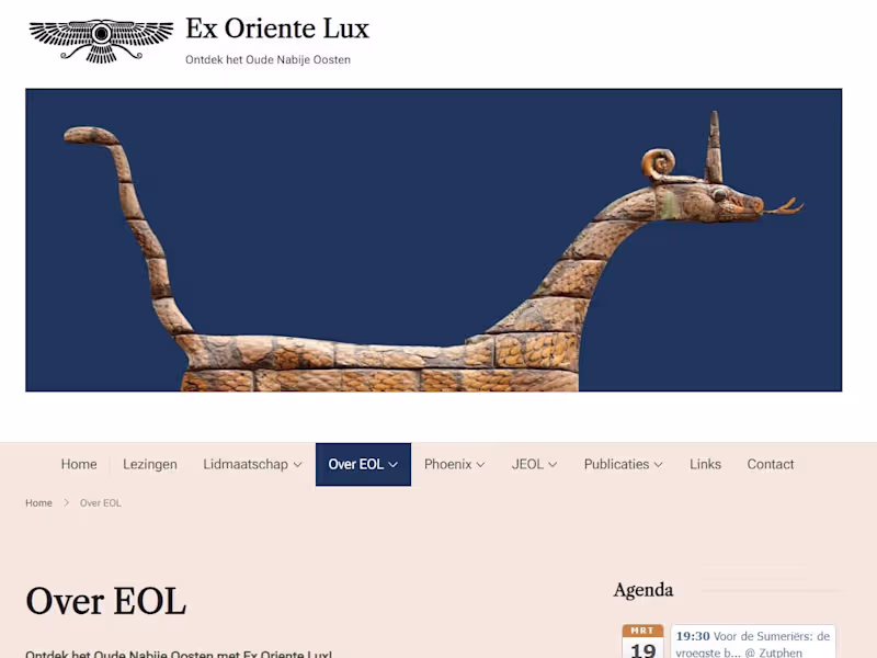 Cover image for Ex Oriente Lux – Ontdek het Oude Nabije Oosten