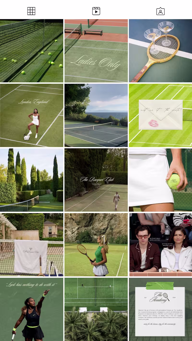 Cover image for Womens Tennis Club