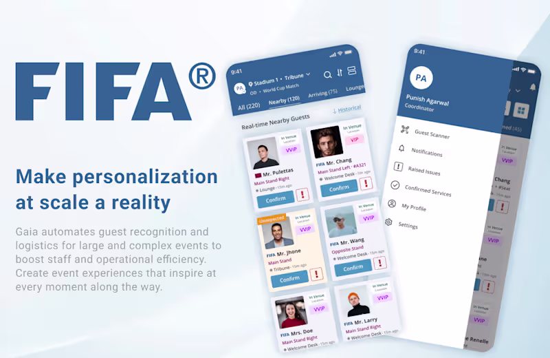 Cover image for FIFA - Personalised, end-to-end VIP guest management