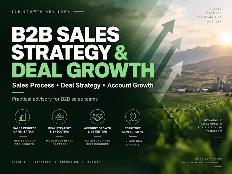 Cover image for B2B Sales & Deal Growth Audit
