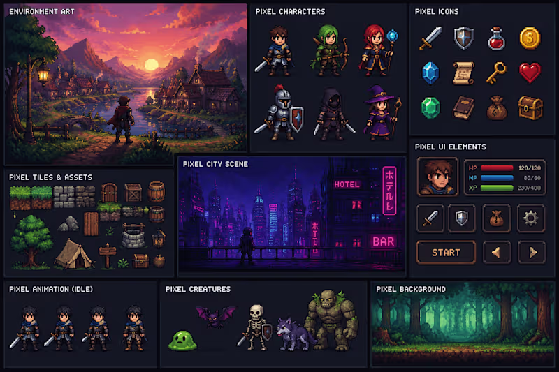 Cover image for pixle art 