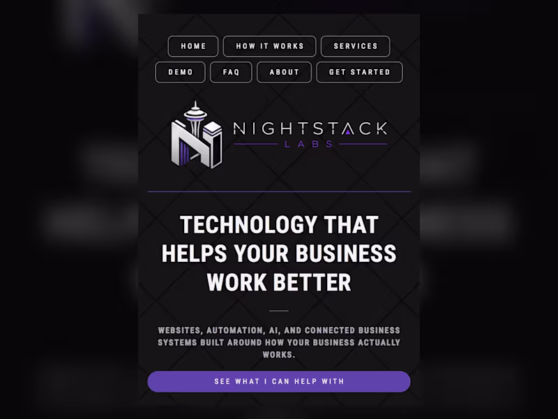 Cover image for Designed and built the Nightstack