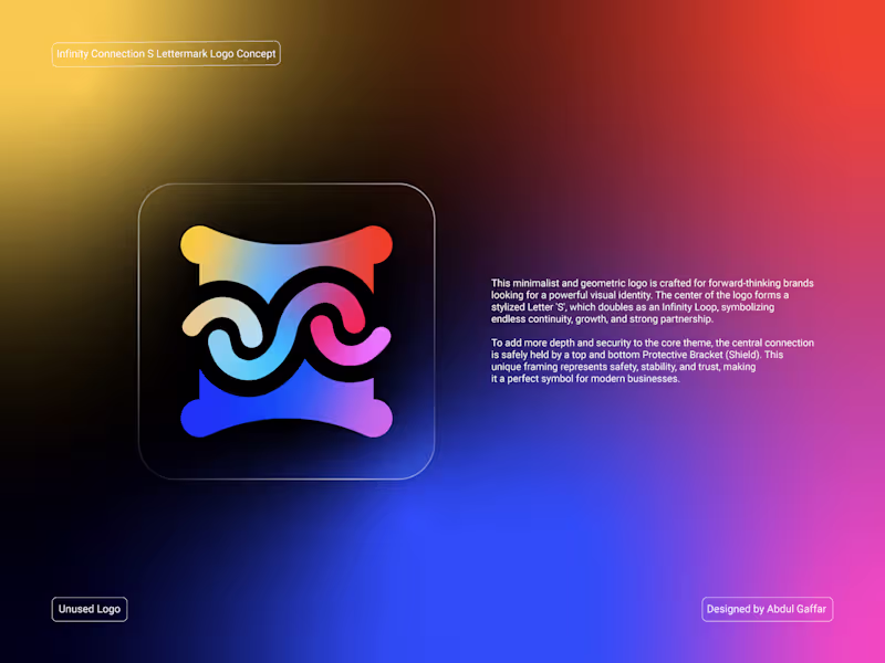 Cover image for Infinity Connection Logo Design |