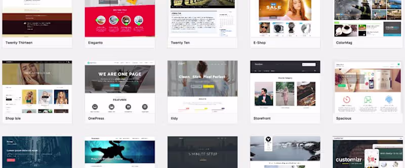 Cover image for WordPress Theme/Template Customization
