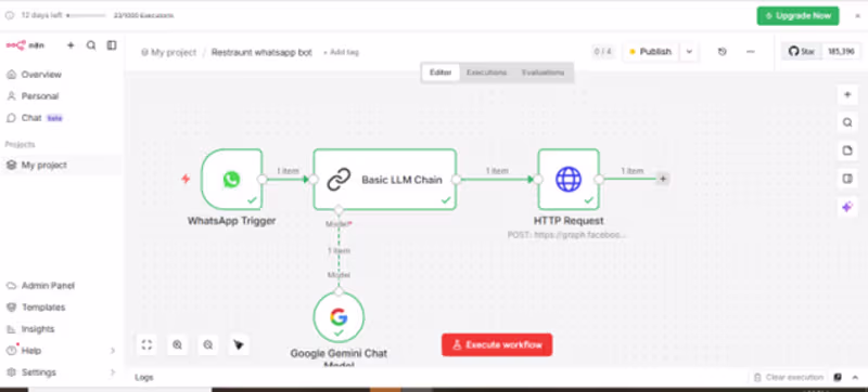 Cover image for AI-Powered WhatsApp Chatbot for Restaurant