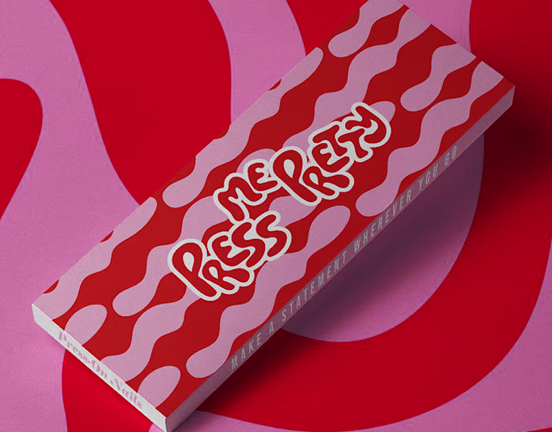 Cover image for PRESS ME PRETTY | NAIL SALON | BRANDING | :: Behance