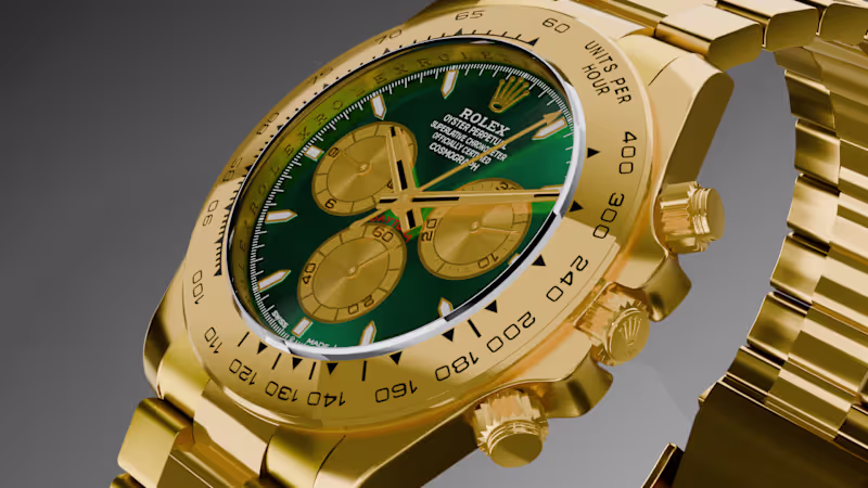 Cover image for Rolex Cosmograph Daytona - 3D