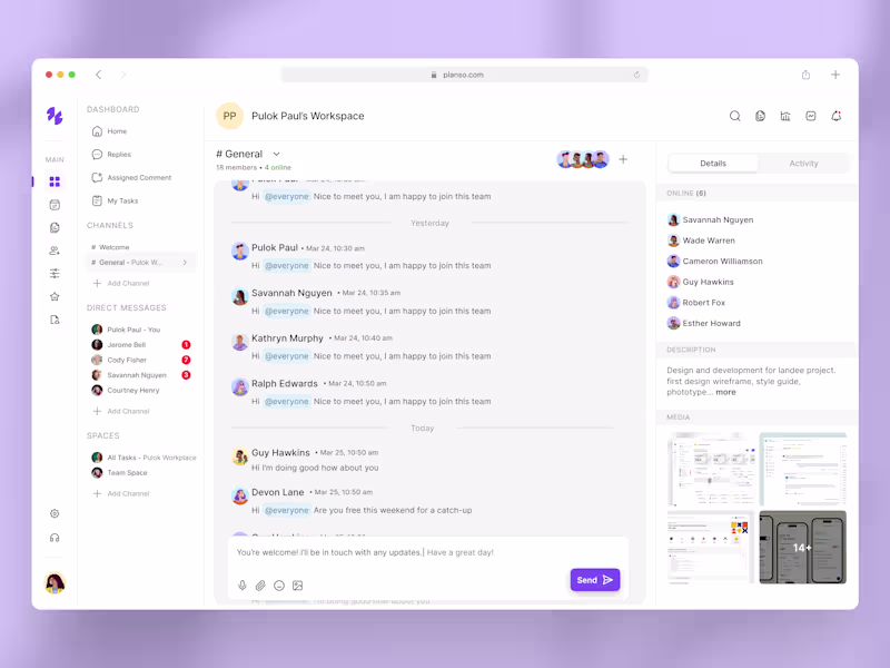 Cover image for Inbox & Team Communication UI/UX
