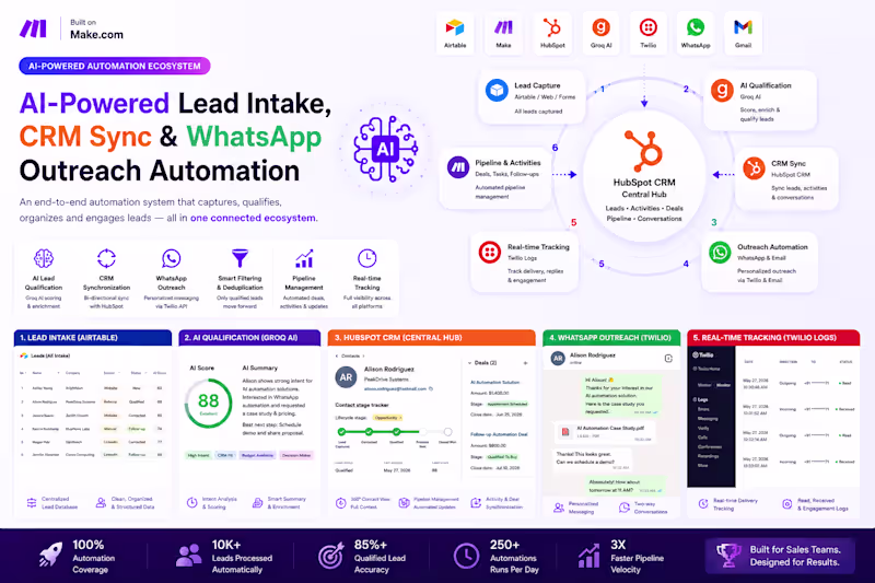 Cover image for AI-Powered Lead Intake, Qualification &