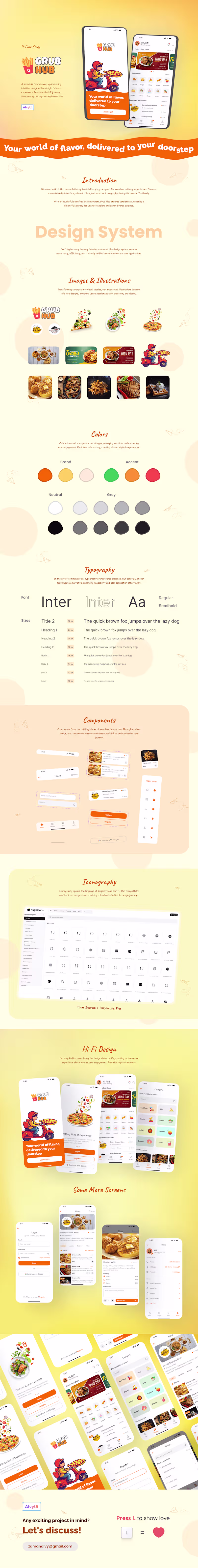 Cover image for Food Delivery App - UI Case Study