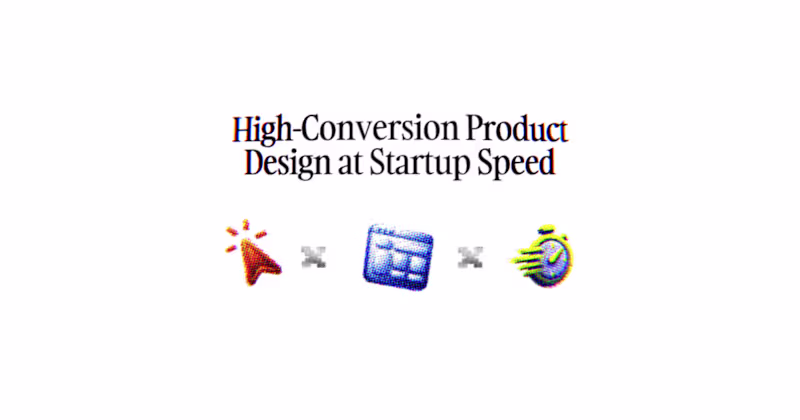 Cover image for Conversion-First Landing Page — Design & Framer Dev