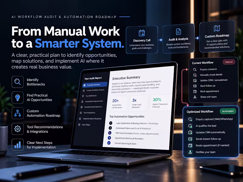 Cover image for AI Workflow Audit & Automation Roadmap