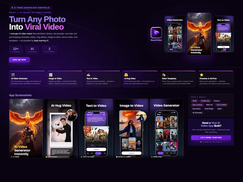 Cover image for Piczy: AI Image to Video