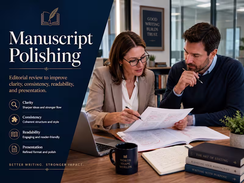 Cover image for Improving the manuscripts story without