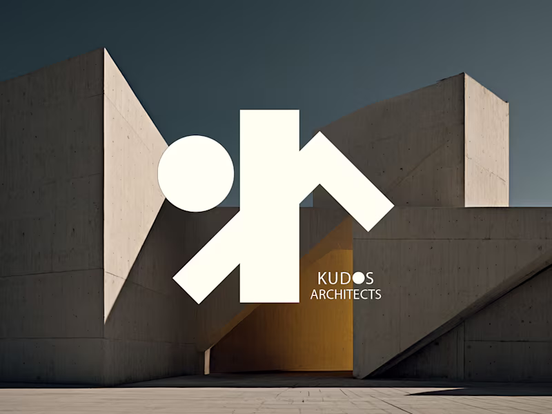 Cover image for Kudos Architects Brand Identity Design