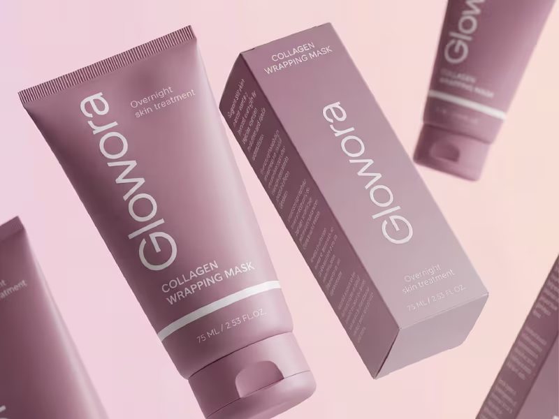 Cover image for Glowora | Packaging Design for Skincare Brand