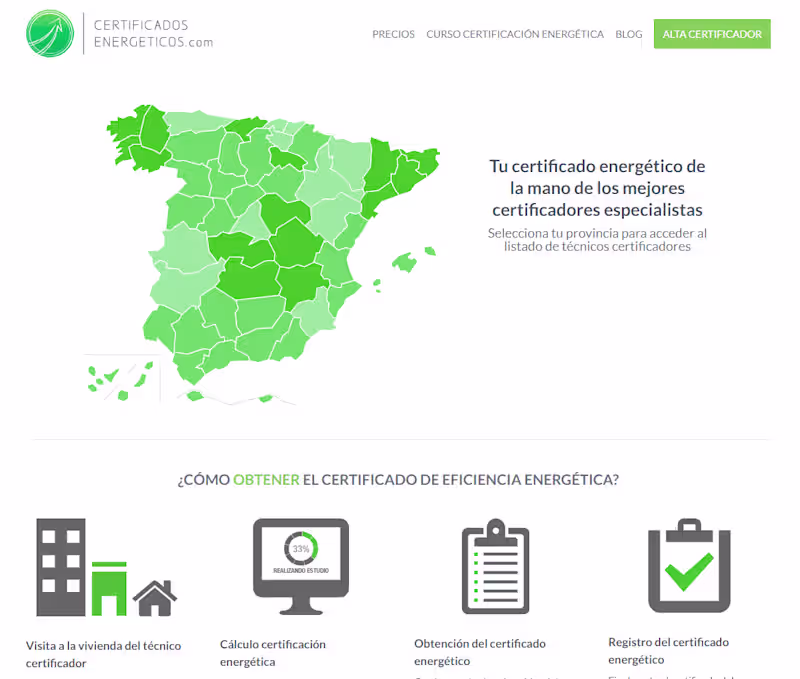 Cover image for Certificados energéticos