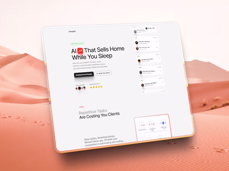 Cover image for Framer • Responsive Landing Page Deisgn & Development