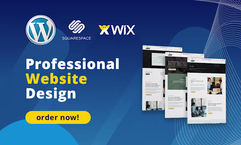 Cover image for Custom WordPress Website Design & Development