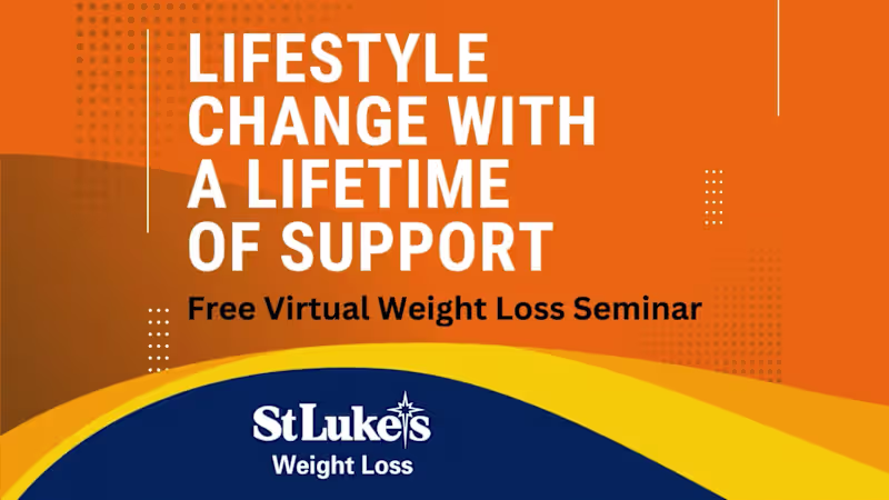 Cover image for St. Luke's Weight Loss 30 Second Spot (1/3)