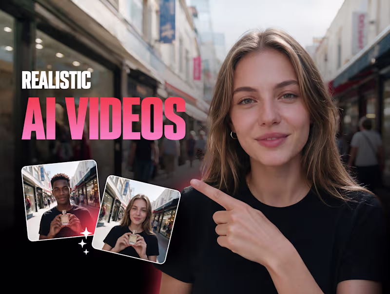 Cover image for I will create hyper realistic ai video ads that actually work