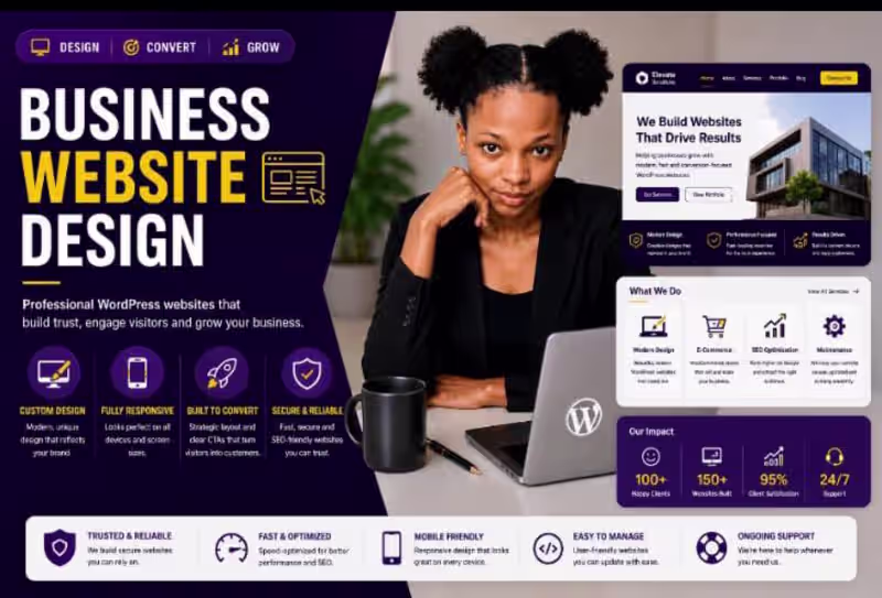 Cover image for Business Website Design | Professional WordPress Websites