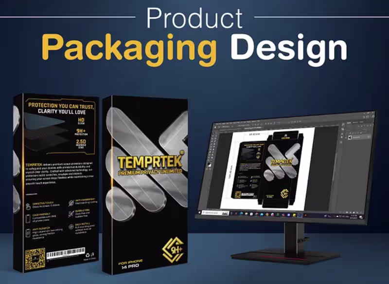 Cover image for Product Packaging Design & Label Design