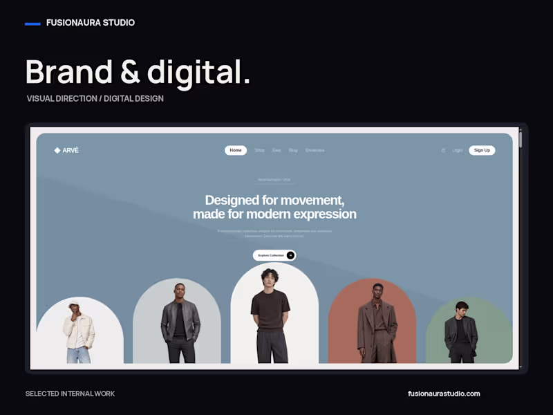 Cover image for Brand & Digital Experience Design
