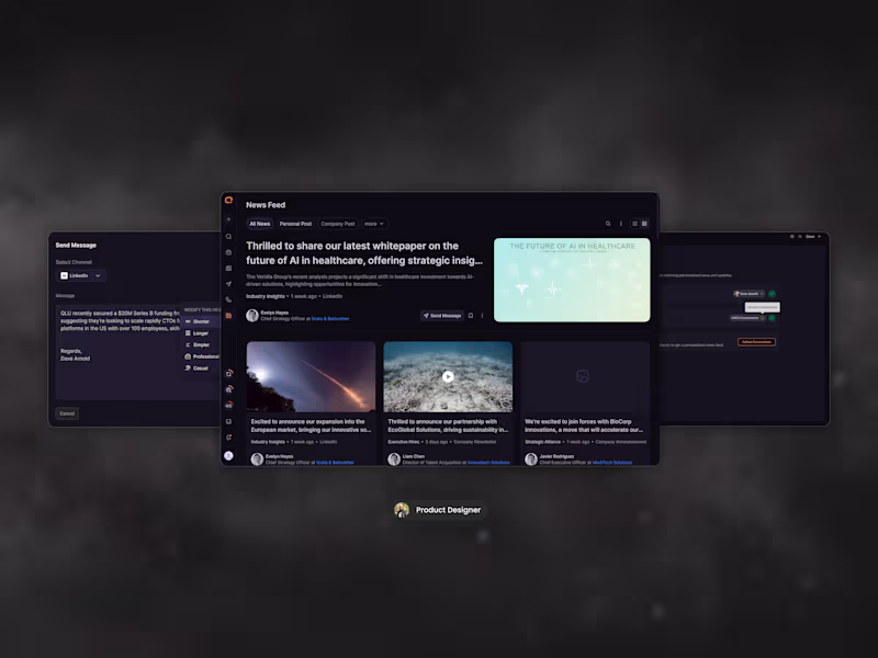 Cover image for Executive News Feed Intelligence System