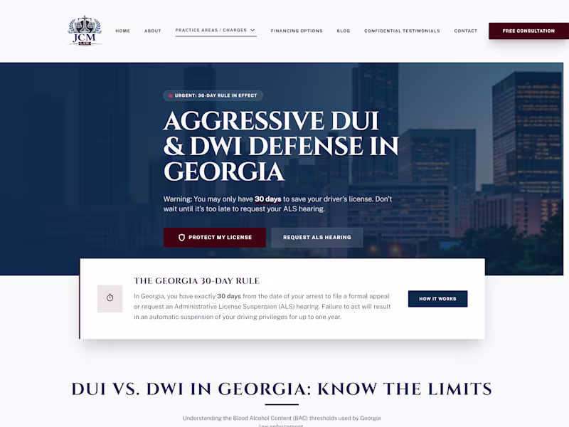 Cover image for Law Firm Website: Load Time Cut from 31s to 2s