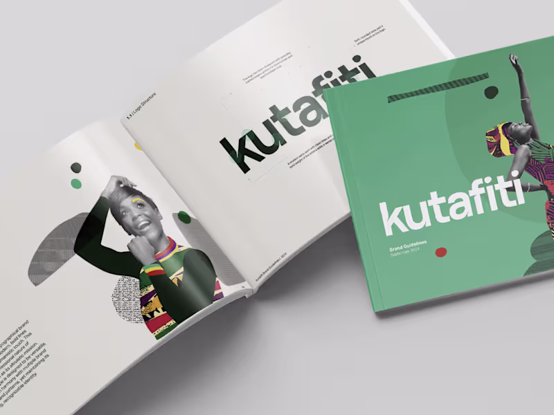 Cover image for Kutafiti – visual identity