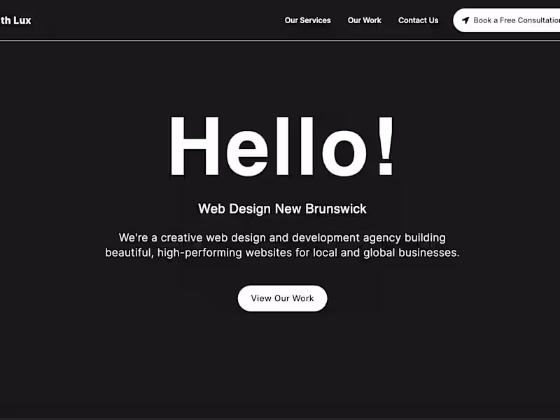 Cover image for Web design and development agency