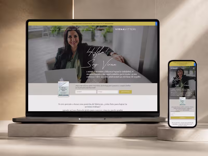 Cover image for Kajabi Website & Recruitment Funnel for Virna Vitteri