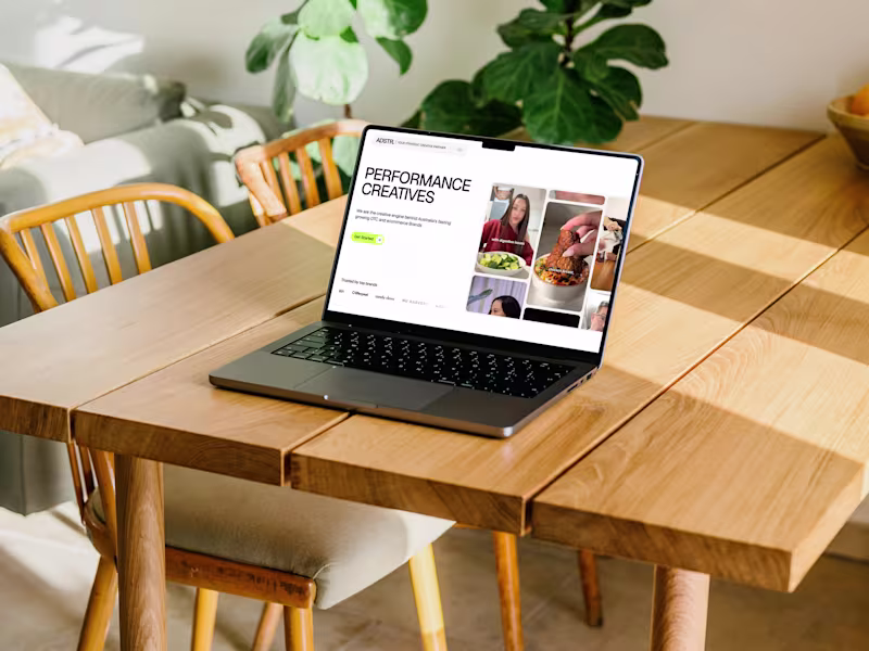 Cover image for Adstr - Performance Agency Website 
