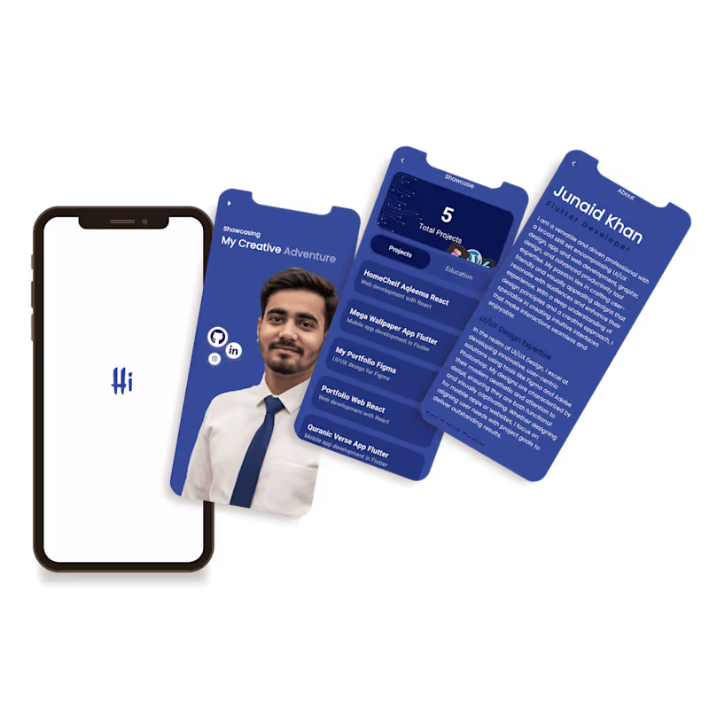 Cover image for Portfolio App Using Flutter