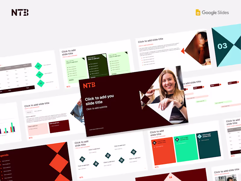 Cover image for Google Slides Template Design for NTB - MediaTech