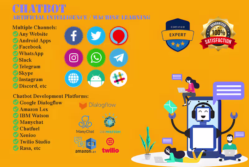 Cover image for AI/ML Chatbot Development