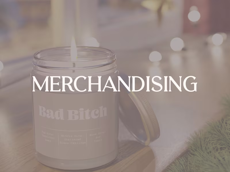 Cover image for Merchandising | GraphicsWithAlex